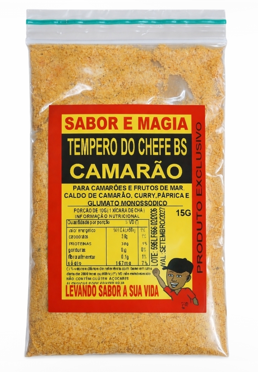 TEMPERO DO CHEFFE BS (CAMARÃO)