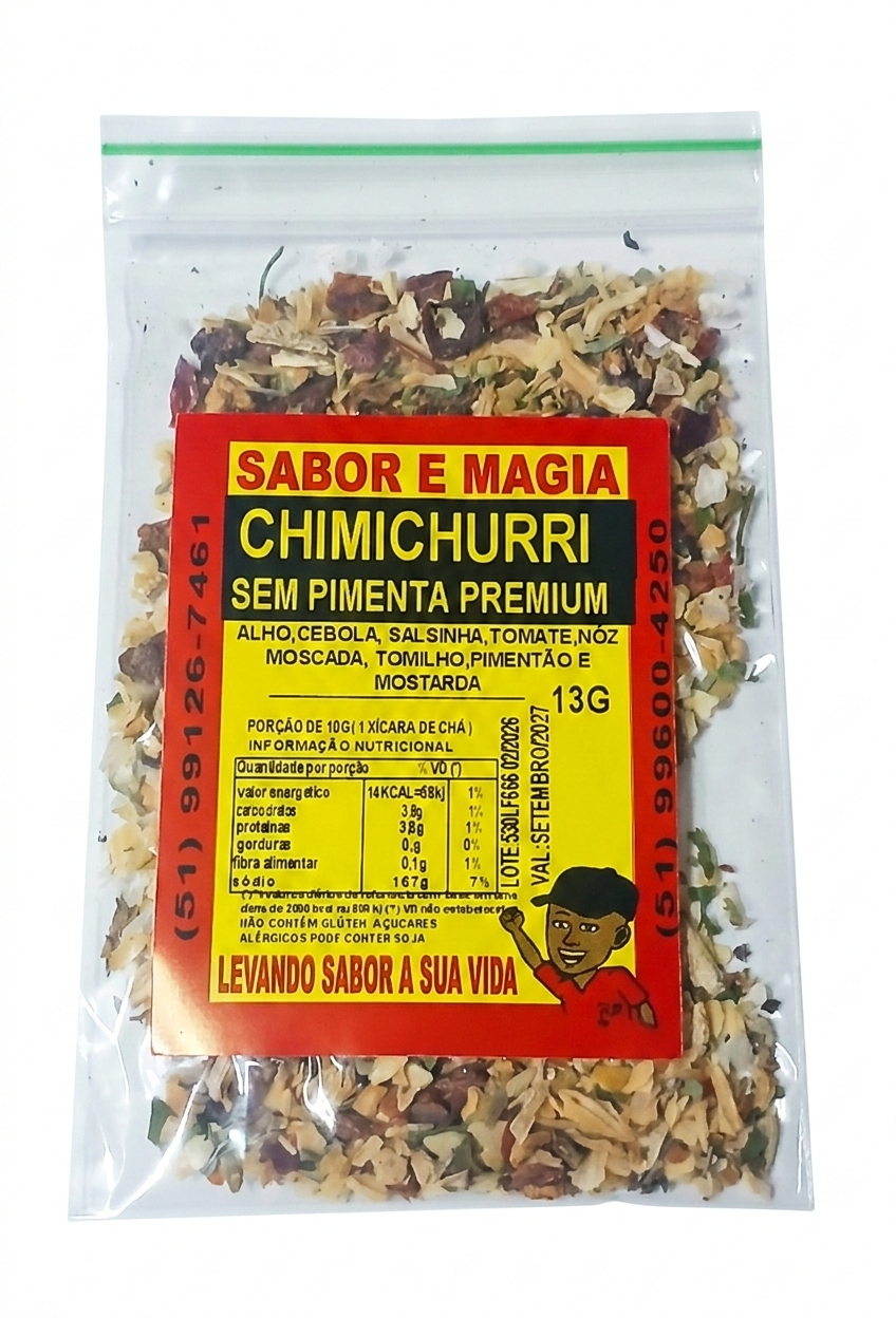 CHIMICHURRI SEM PIMENTA (PREMIUM)