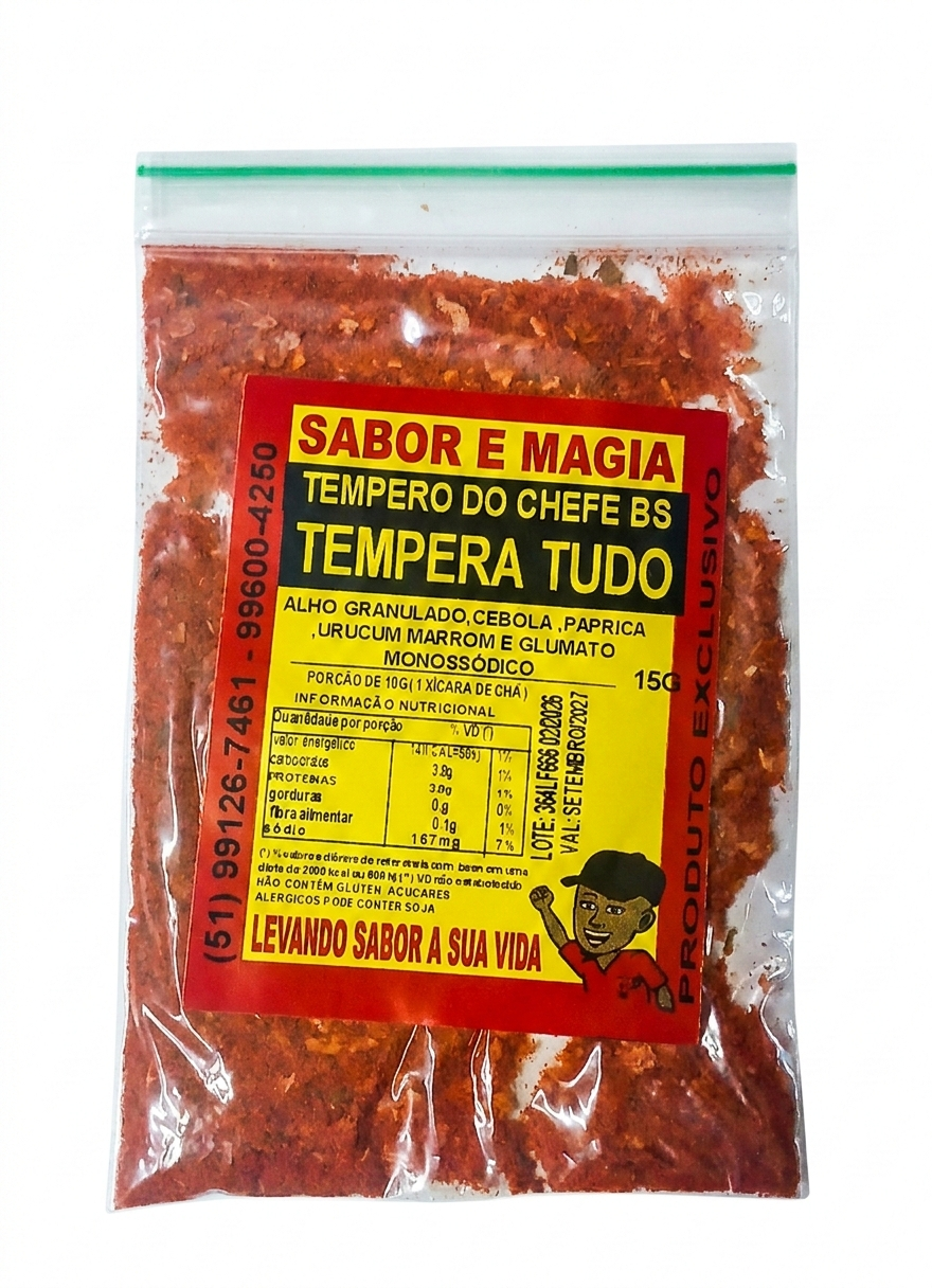 TEMPERO DO CHEFFE BS (TEMPERA TUDO)