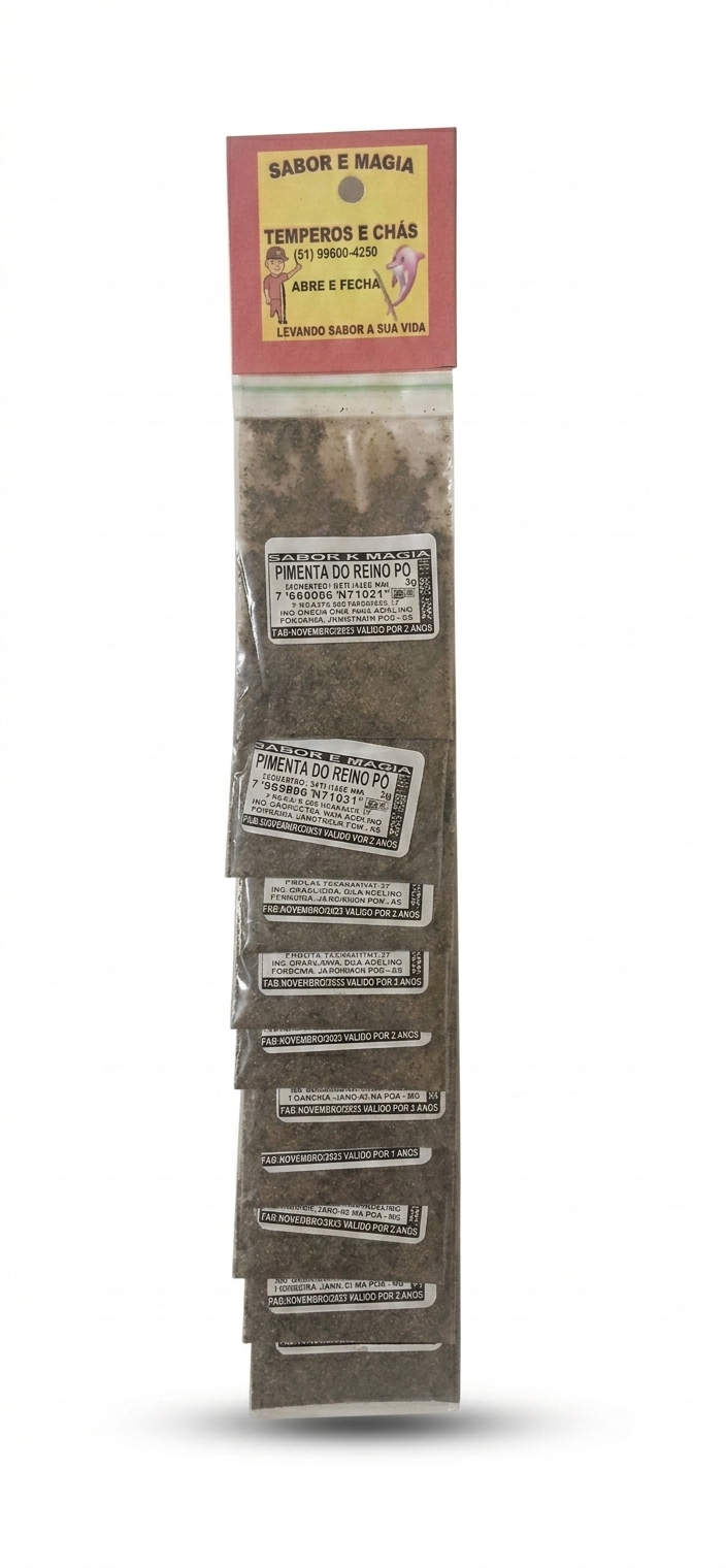 PIMENTA DO REINO EM PÓ 