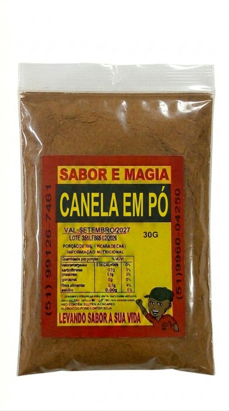 CANELA EM PÓ