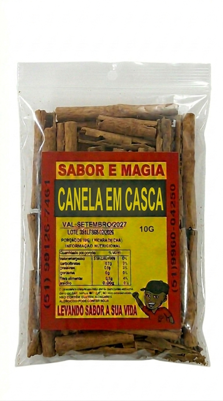 CANELA EM CASCA 6 CM