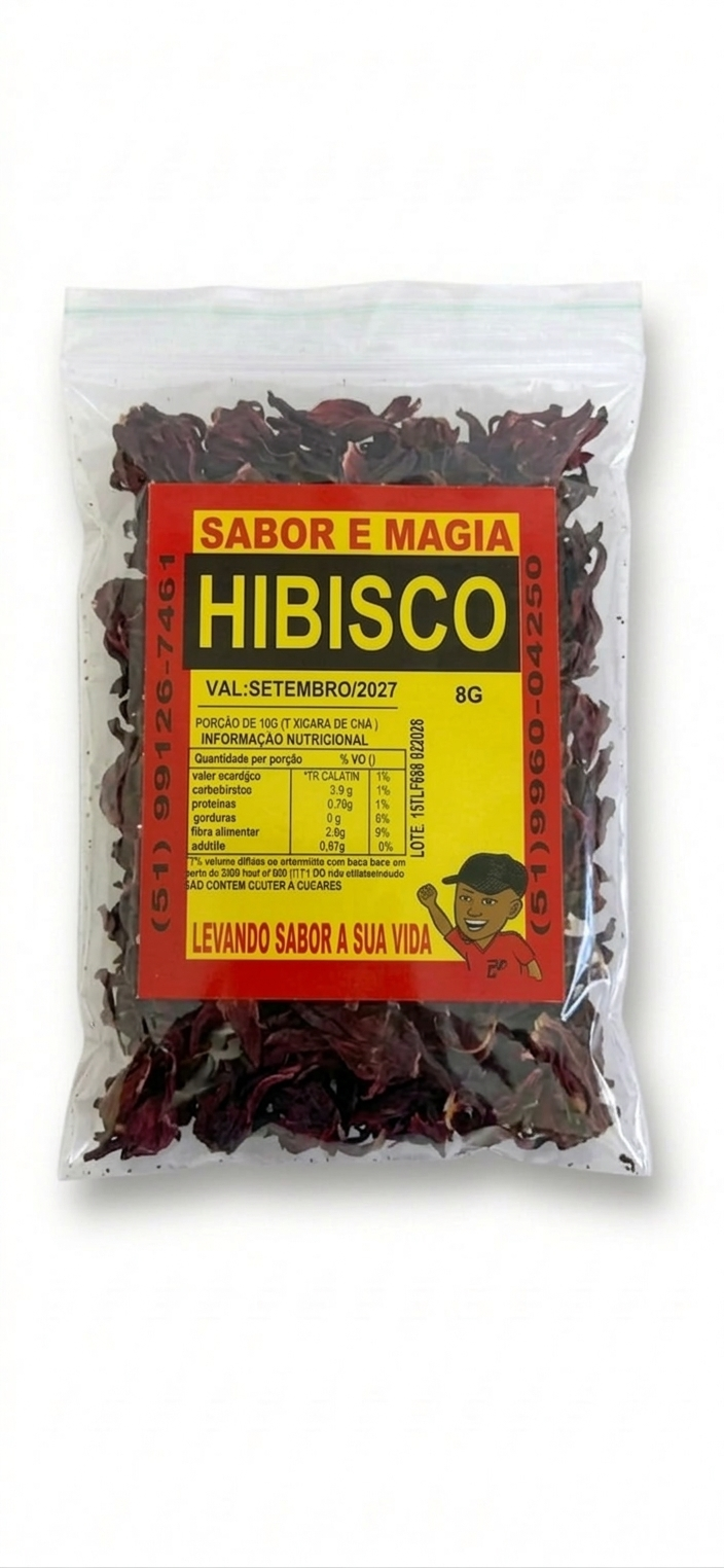 CHÁ DE HIBISCO