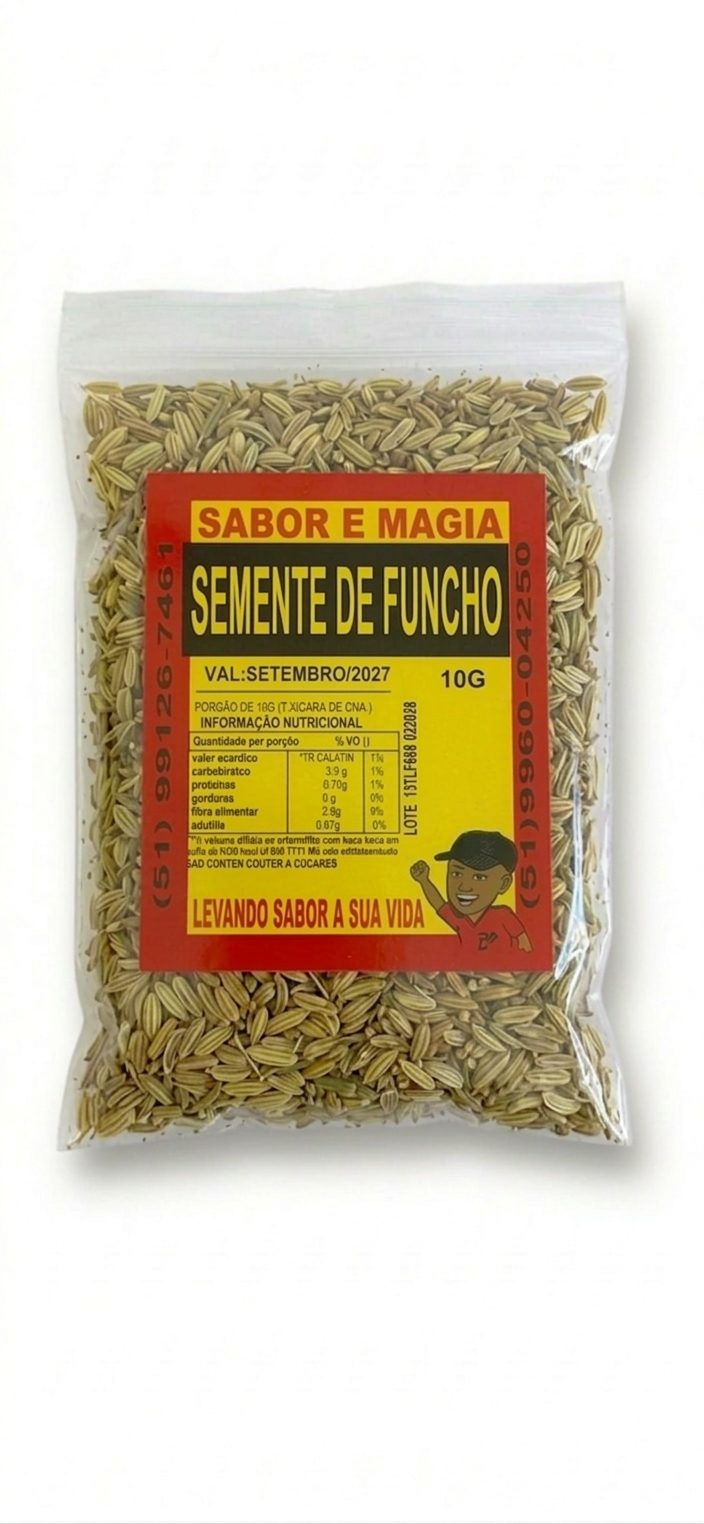 CHÁ DE SEMENTE DE FUNCHO